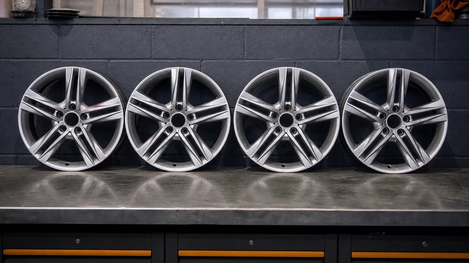 Alloy wheel refurbishment at Elite Auto Bodies Sheffield